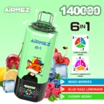 Airmez 140K Disposable Vape – 140000 Puffs 6-in-1 Eldobható Vape Nagykereskedelmi Áron - Image 13