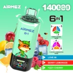 Airmez 140K Disposable Vape – 140000 Puffs 6-in-1 Eldobható Vape Nagykereskedelmi Áron - Image 9