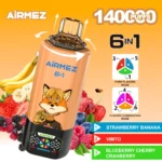 Airmez 140K Disposable Vape – 140000 Puffs 6-in-1 Eldobható Vape Nagykereskedelmi Áron - Image 5
