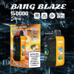 Bang Blaze Starry 50000 Puffs Disposable Vape – 50K Slukk, LED Kijelző, Dupla Mesh Coil - Image 6