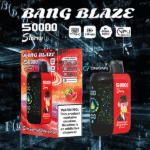 Bang Blaze Starry 50000 Puffs Disposable Vape – 50K Slukk, LED Kijelző, Dupla Mesh Coil - Image 5