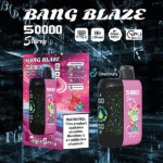 Bang Blaze Starry 50000 Puffs Disposable Vape – 50K Slukk, LED Kijelző, Dupla Mesh Coil - Image 3