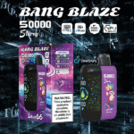 Bang Blaze Starry 50000 Puffs Disposable Vape – 50K Slukk, LED Kijelző, Dupla Mesh Coil - Image 10