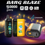 Bang Blaze Starry 50000 Puffs Disposable Vape – 50K Slukk, LED Kijelző, Dupla Mesh Coil - Image 9