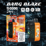 Bang Blaze Starry 50000 Puffs Disposable Vape – 50K Slukk, LED Kijelző, Dupla Mesh Coil - Image 8