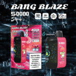 Bang Blaze Starry 50000 Puffs Disposable Vape – 50K Slukk, LED Kijelző, Dupla Mesh Coil - Image 7