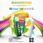 Bang King Ice Cool 60000 Puffs Eldobható Vape – Állítható Hűtési Szint, LED Kijelző, 25ml E-Liquid - Image 7