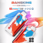 Bang King Ice Cool 60000 Puffs Eldobható Vape – Állítható Hűtési Szint, LED Kijelző, 25ml E-Liquid - Image 5