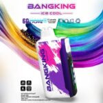 Bang King Ice Cool 60000 Puffs Eldobható Vape – Állítható Hűtési Szint, LED Kijelző, 25ml E-Liquid - Image 3