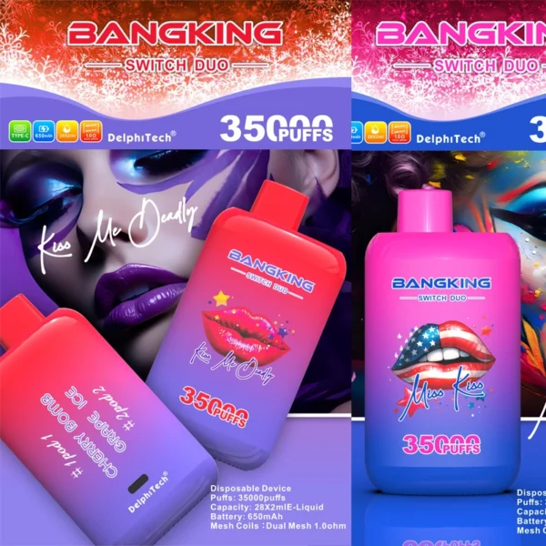 Bang Switch Duo 35000 Puffs – Egyszer használatos Vape