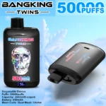 Bang King Twins 50000 Puffs Eldobható Vape – 50K Slukk, Két Íz Egy Készülékben - Image 3