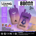 Bang Leader 80000 Puffs – 3 az 1-ben Eldobható Vape, 80K Puff, Állítható Légáramlás és Dupla Hálós Tekercs