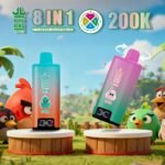 Bang King 200K Puffs Disposable Vape – 200000 slukk, 8 az 1-ben ízek, nagy kapacitású vape