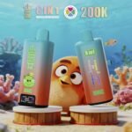 Bang King 200K Puffs Disposable Vape – 200000 slukk, 8 az 1-ben ízek, nagy kapacitású vape - Image 3