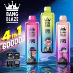 Bang Blaze 60000 Puffs 4 az 1-ben Disposable Vape – Nagy Kapacitású Bang Vape 60K Slukkal