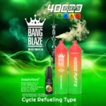 Bang Blaze Shisha 40000 – Prémium Bang Disposable Vape akár 40 000 slukkal - Image 3