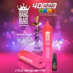 Bang Blaze Shisha 40000 – Prémium Bang Disposable Vape akár 40 000 slukkal - Image 2
