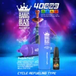 Bang Blaze Shisha 40000 – Prémium Bang Disposable Vape akár 40 000 slukkal - Image 8