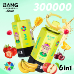 Bang Leader Stoll 300K Puffs – 6 az 1-ben Eldobható Vape Kijelzővel,  Ízváltó Rendszer, - Image 5