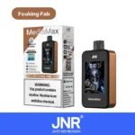 JNR Media Max 40000 Puffs Okos Eldobható Vape – 2.4” Érintőképernyő, Bluetooth Kapcsolat, 40K Fújás - Image 7