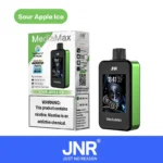 JNR Media Max 40000 Puffs Okos Eldobható Vape – 2.4” Érintőképernyő, Bluetooth Kapcsolat, 40K Fújás - Image 4