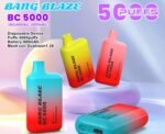 Bang Blaze BC 5000 – 5000 slukkos újratölthető eldobható vape 12 ízben