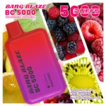 Bang Blaze BC 5000 – 5000 slukkos újratölthető eldobható vape 12 ízben - Image 6