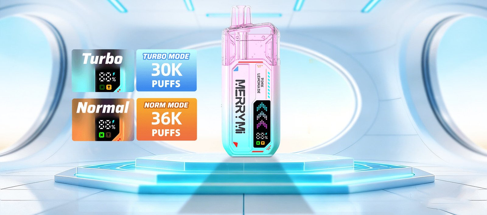 Merry-Mi Mecha X 36K két üzemmód és futurisztikus design
