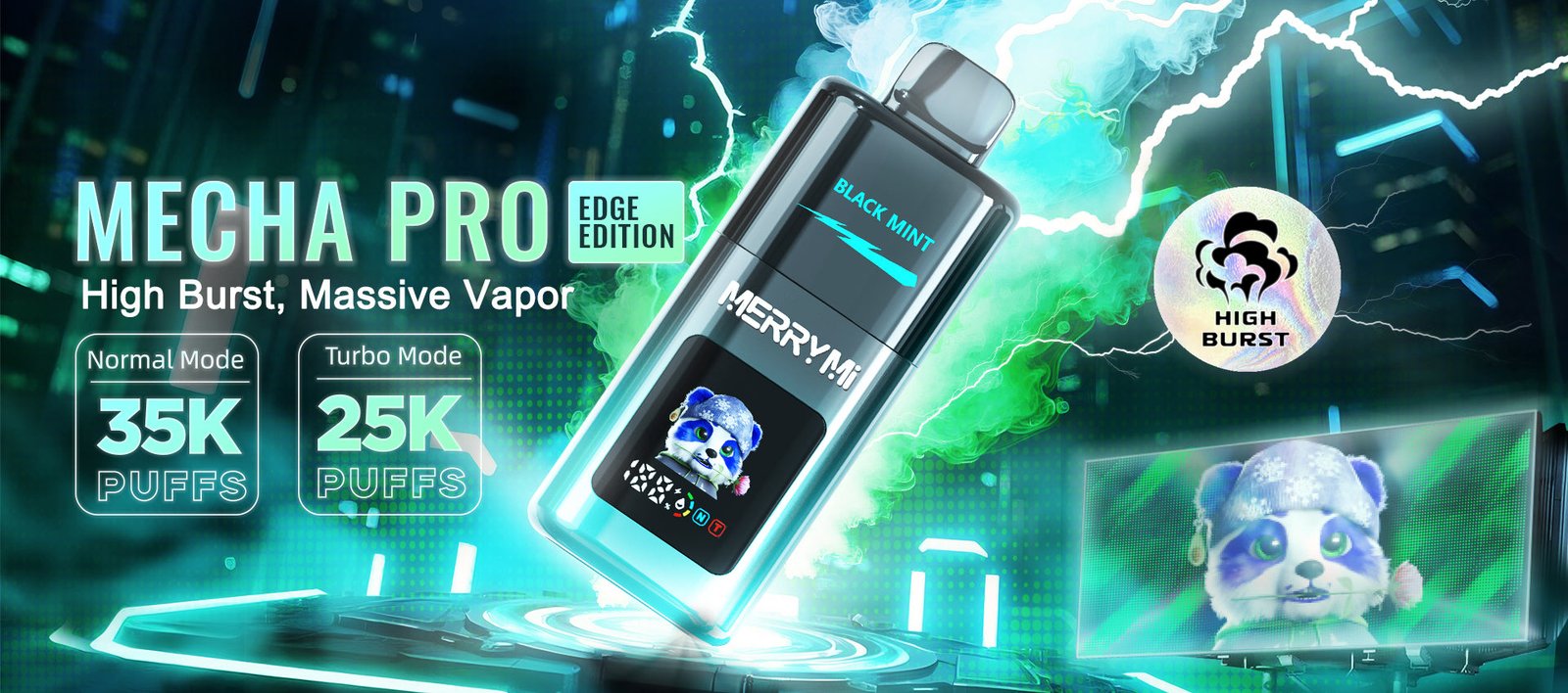 MerryMi Mecha Pro 35K Edge Edition termékdesign