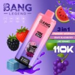 BANG Legend 110K 3-in-1 Vape – Akár 110 000 slukk, 600 mAh, Type-C - Image 4