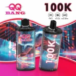 QQ BANG 100K Puffs Vape – 1,0 Ω Dual Mesh, 650 mAh, Type-C - Image 3