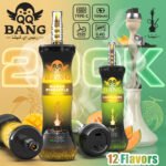 QQ BANG Shisha 200K Puffs DTL Vape – 1200 mAh, 0,4 Ω Mesh Coil
