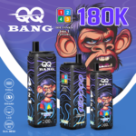 QQ BANG 180K Puffs 4-in-1 Vape – LCD kijelző, Type-C ízváltás