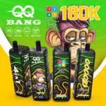 QQ BANG 180K Puffs 4-in-1 Vape – LCD kijelző, Type-C ízváltás - Image 2