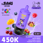 Bang Leader 450K – 15 íz 1-ben, újratölthető eldobható vape - Image 3