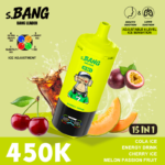 Bang Leader 450K – 15 íz 1-ben, újratölthető eldobható vape - Image 12