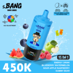 Bang Leader 450K – 15 íz 1-ben, újratölthető eldobható vape - Image 9