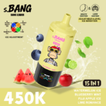 Bang Leader 450K – 15 íz 1-ben, újratölthető eldobható vape - Image 7